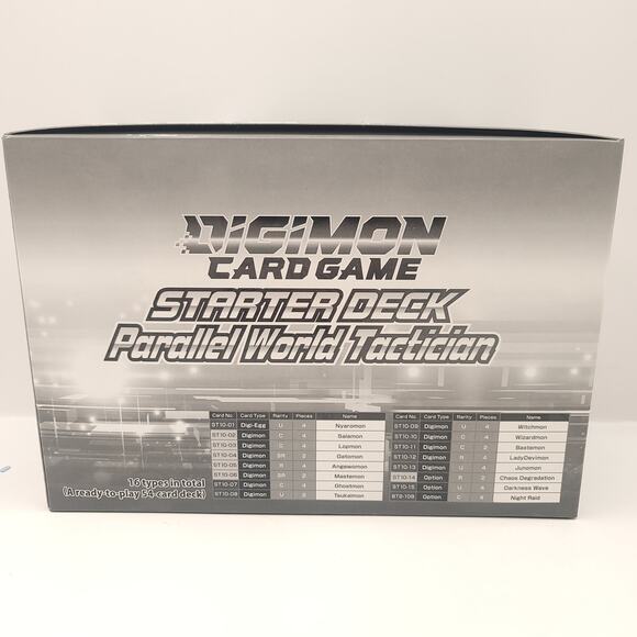 Digimon Card Game Pack of 6 Starter Deck Parallel World Tactician 2022 - Picture 2 of 8